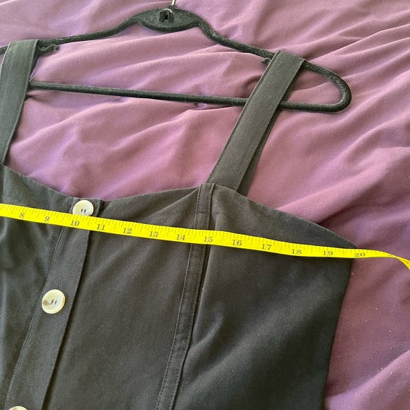 Black H&M mini dress, size large 12-14 - Picture 7 of 7